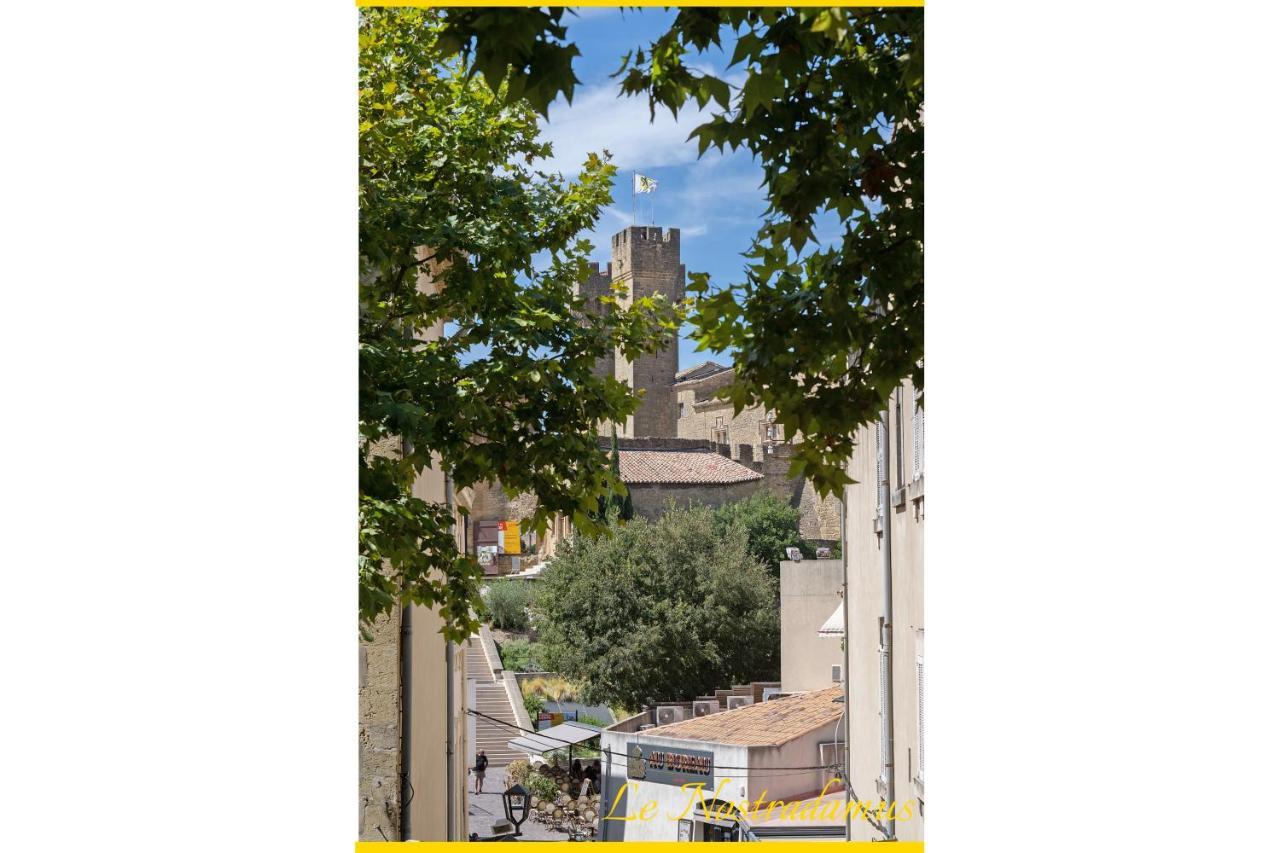 Le Nostradamus - Magnifique Appartement Cours Principal Plein Centre Avec Parking Salon-de-Provence Luaran gambar