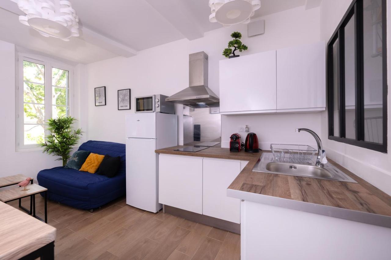 Le Nostradamus - Magnifique Appartement Cours Principal Plein Centre Avec Parking Salon-de-Provence Luaran gambar